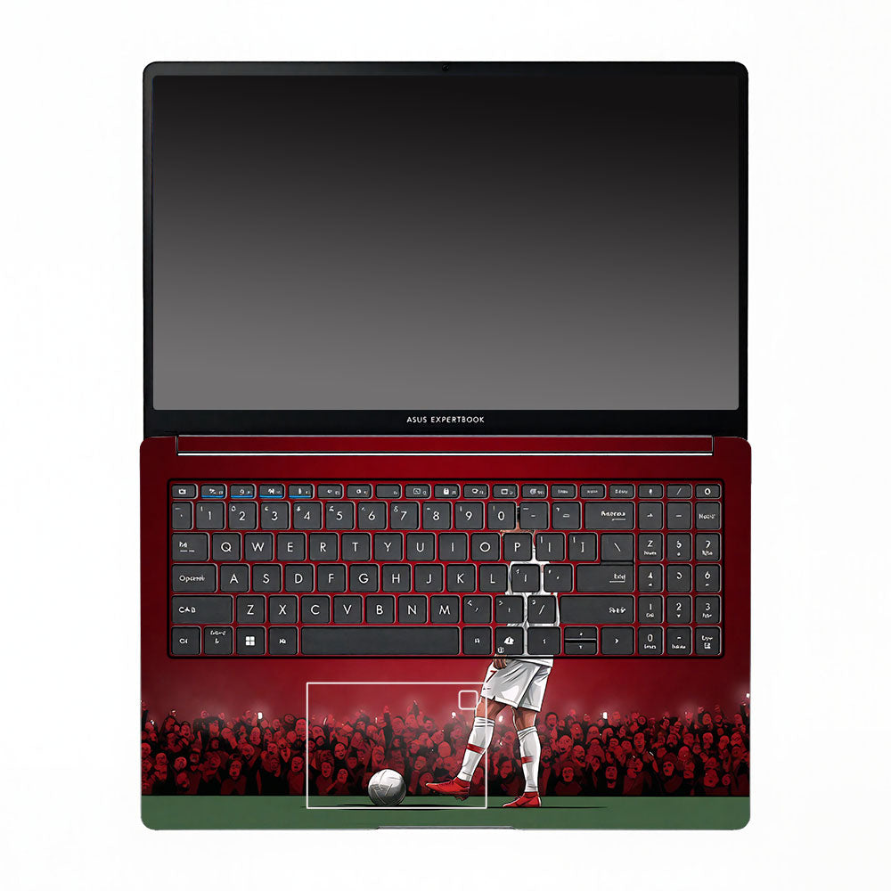 Ronaldo Cold Mode Asus ExpertBook P1503 3D Laptop Skin