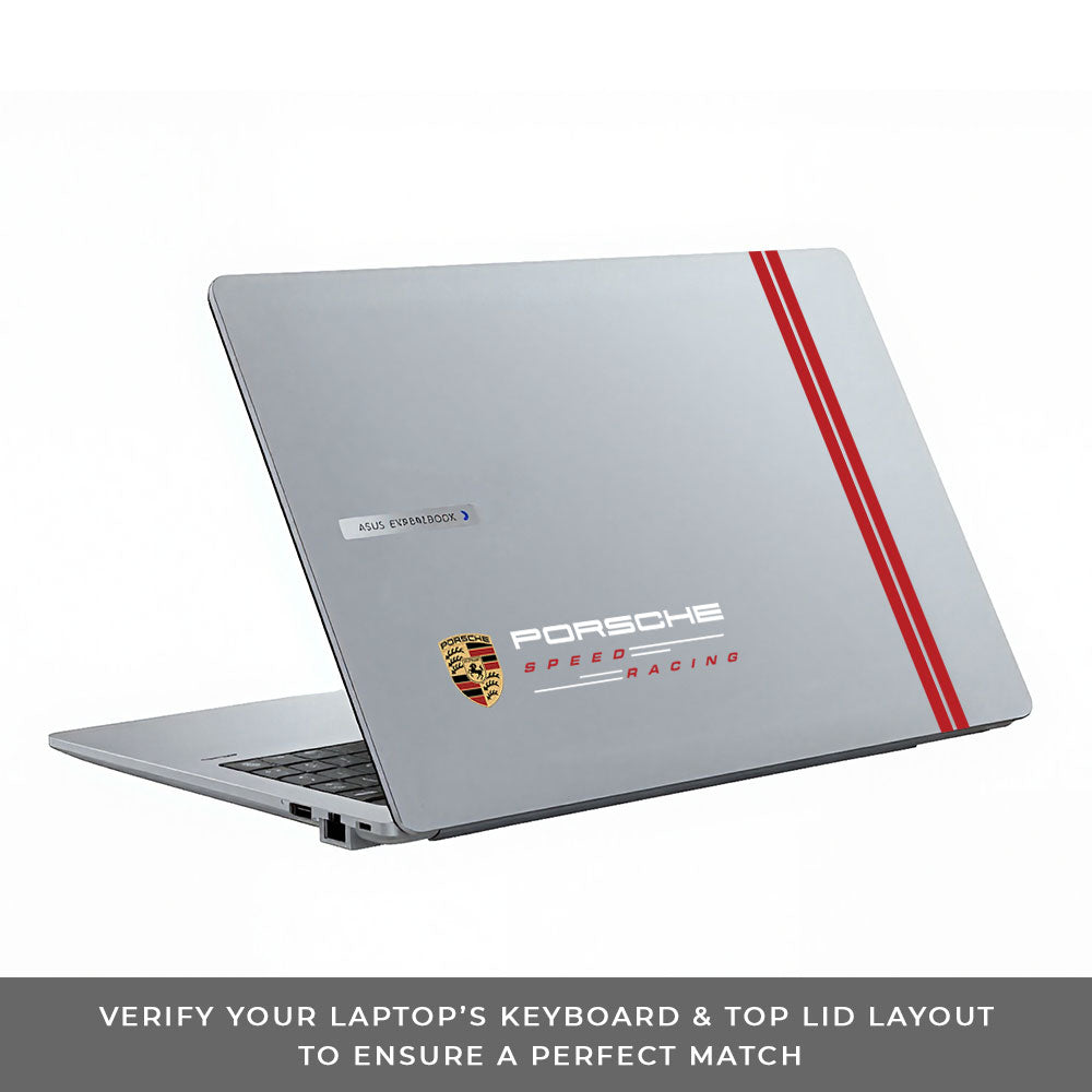 Transparent Porsche Motorsport Graphic Asus ExpertBook P1503 Laptop Skin
