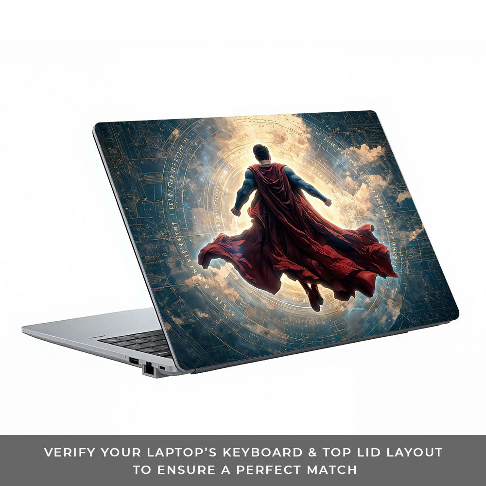 Superman Flying Beyond the Cosmos Asus ExpertBook P1503 3D Laptop Skin