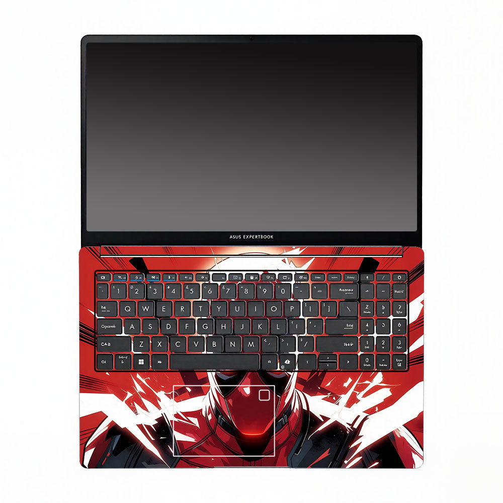 Deadpool Red Fury Asus ExpertBook P1503 3D Laptop Skin