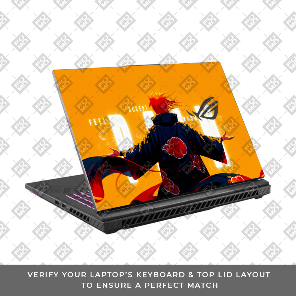 Pain Six Paths Asus ROG Strix G16 G614J 3D Laptop Skin