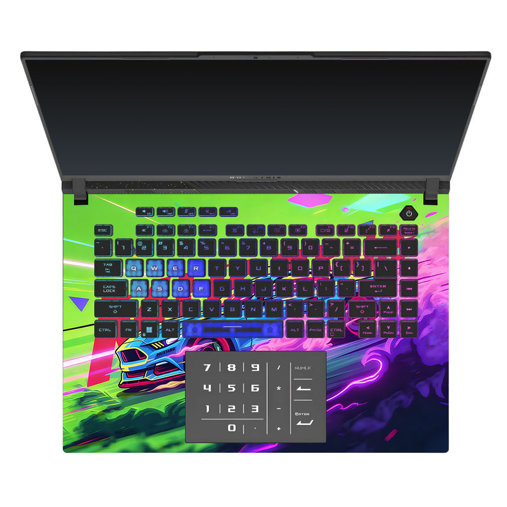 Ford Mustang Legacy Asus ROG Strix G16 G614J 3D Laptop Skin