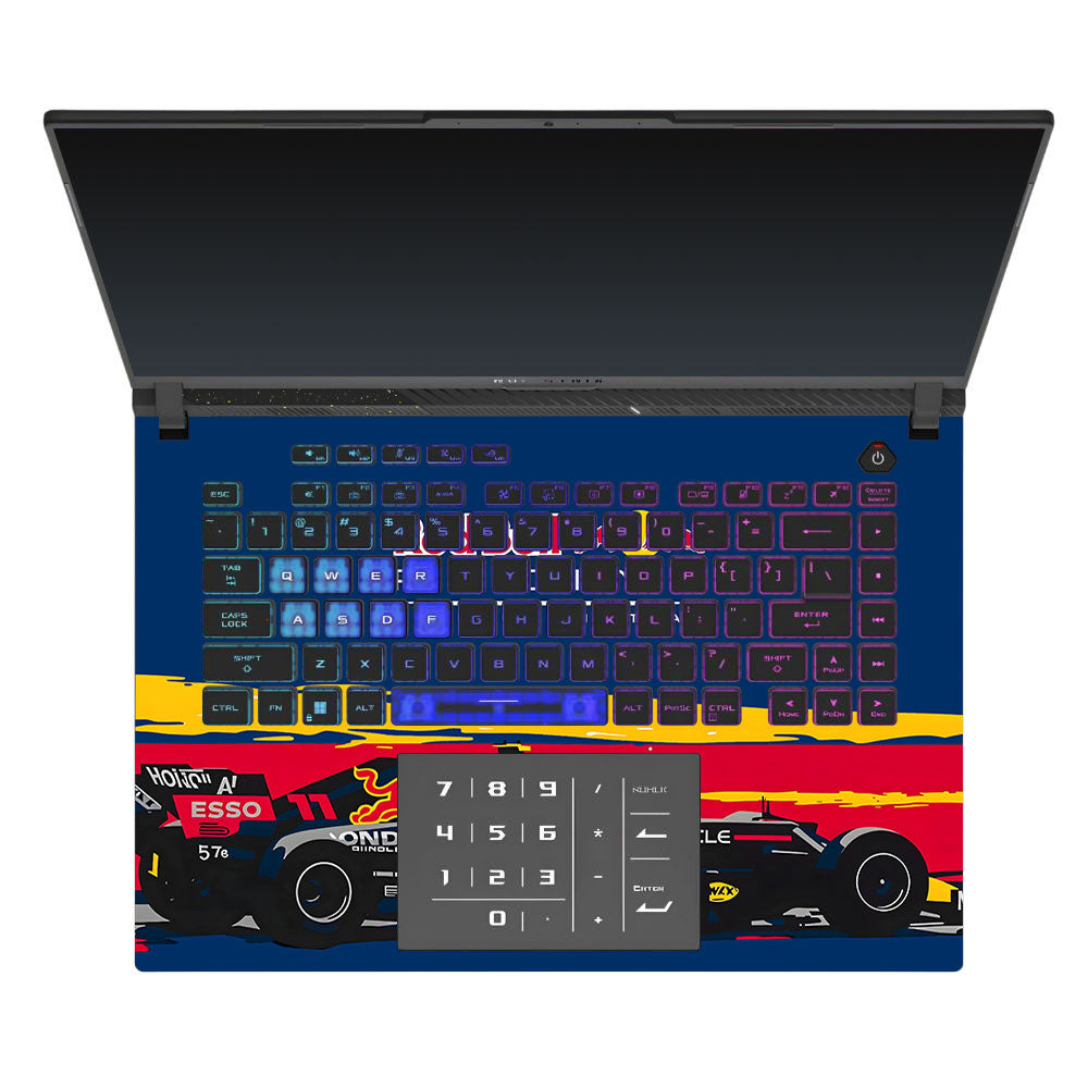 Red Bull Racing Formula One Team Asus ROG Strix G16 G614J 3D Laptop Skin