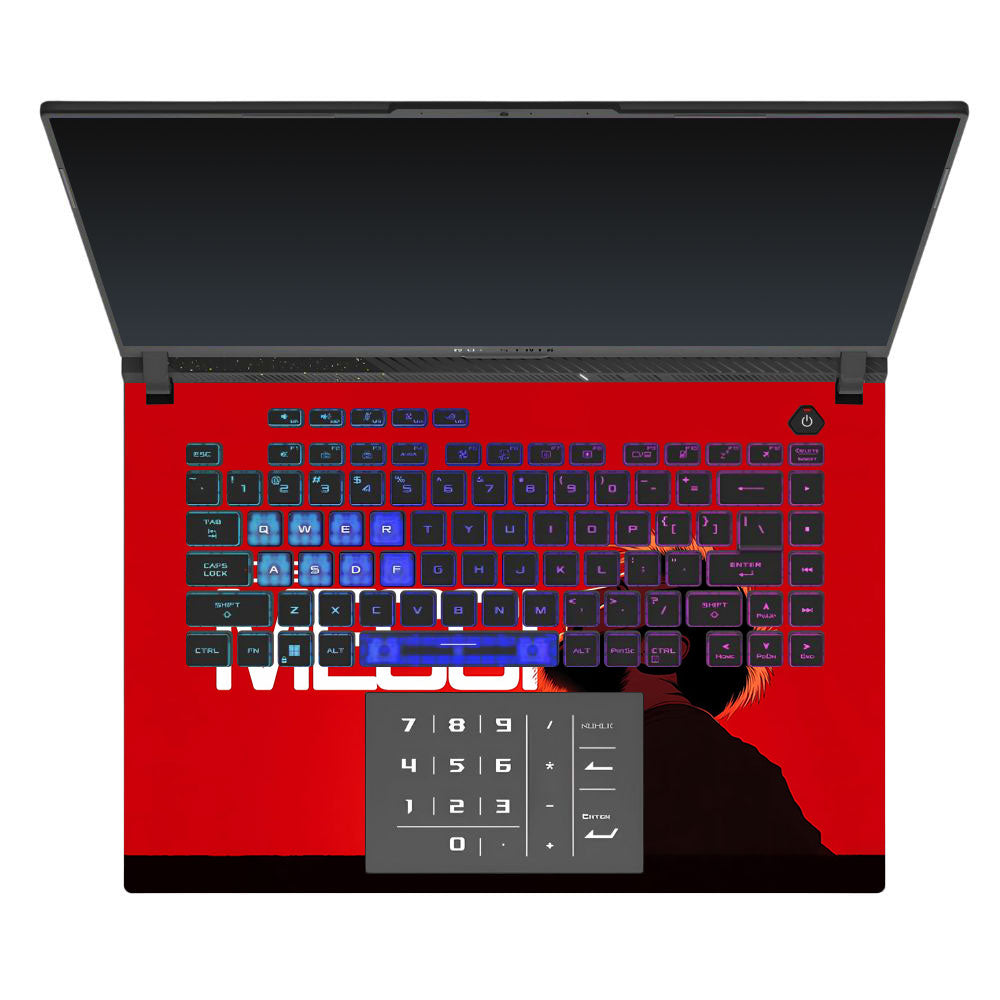 Messi Sunset Icon Asus ROG Strix G16 G614J 3D Laptop Skin