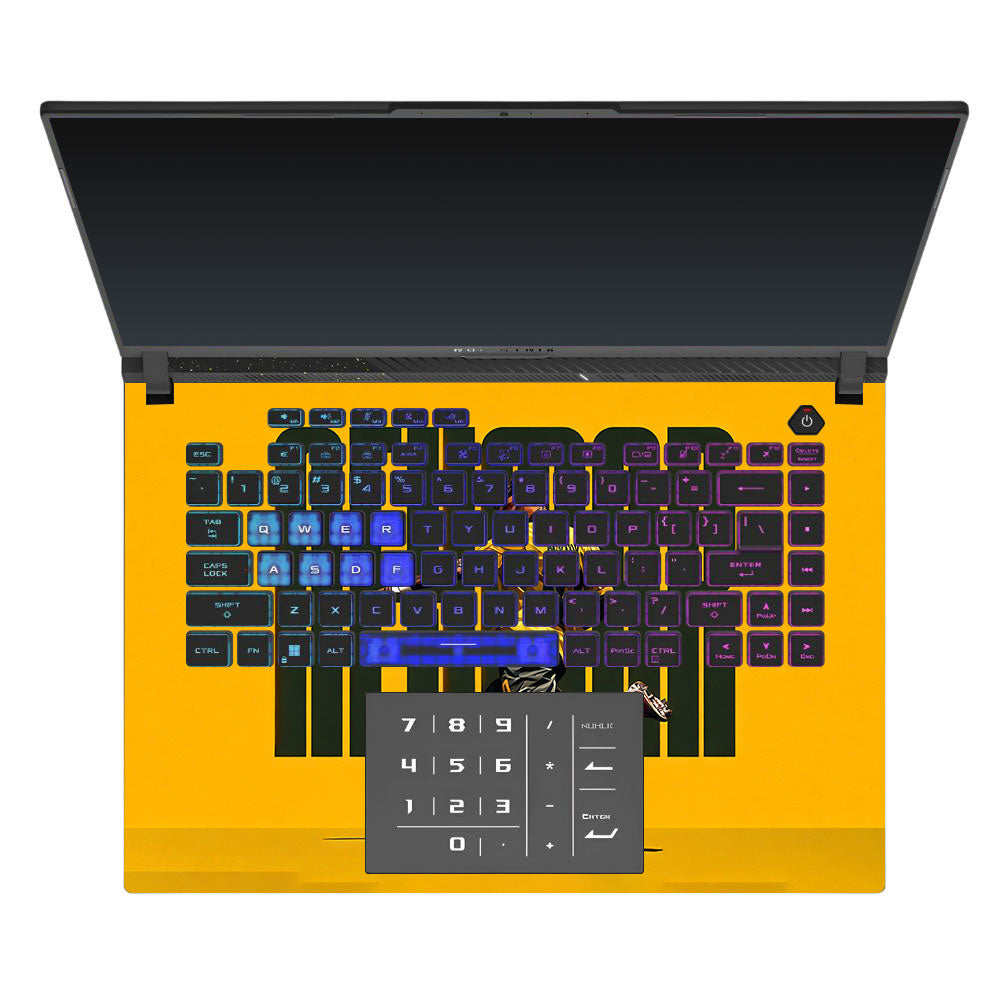 Neymar Brazil Drip Asus ROG Strix G16 G614J 3D Laptop Skin