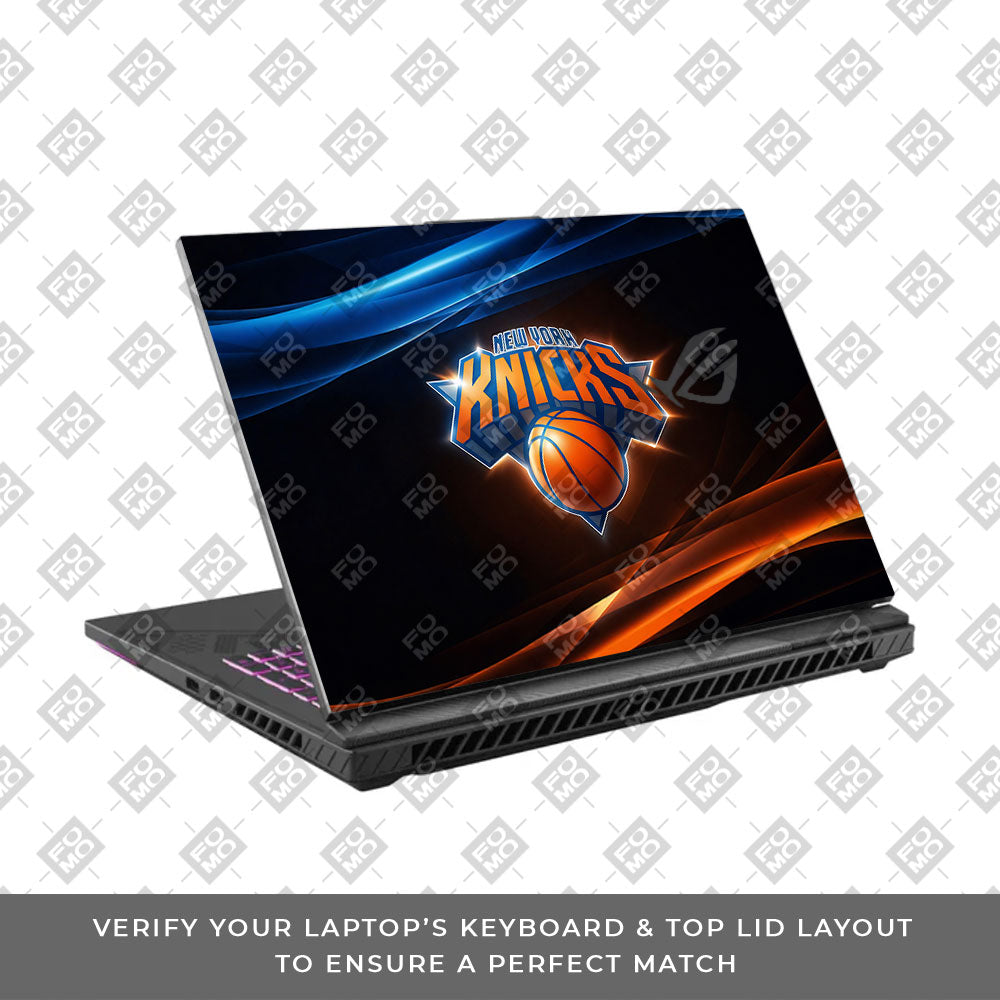 Knicks Glow Asus ROG Strix G16 G614J 3D Laptop Skin