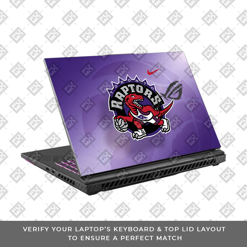 Raptors Pride Asus ROG Strix G16 G614J 3D Laptop Skin