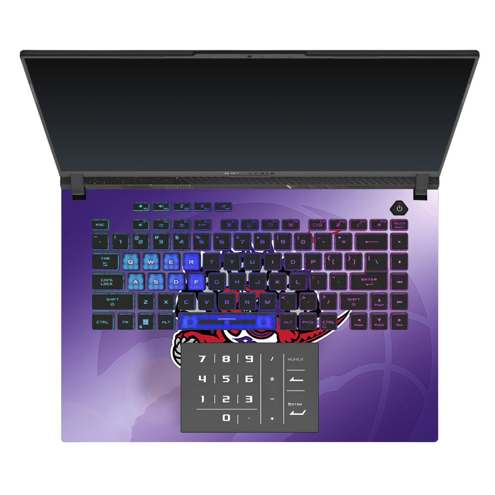 Raptors Pride Asus ROG Strix G16 G614J 3D Laptop Skin