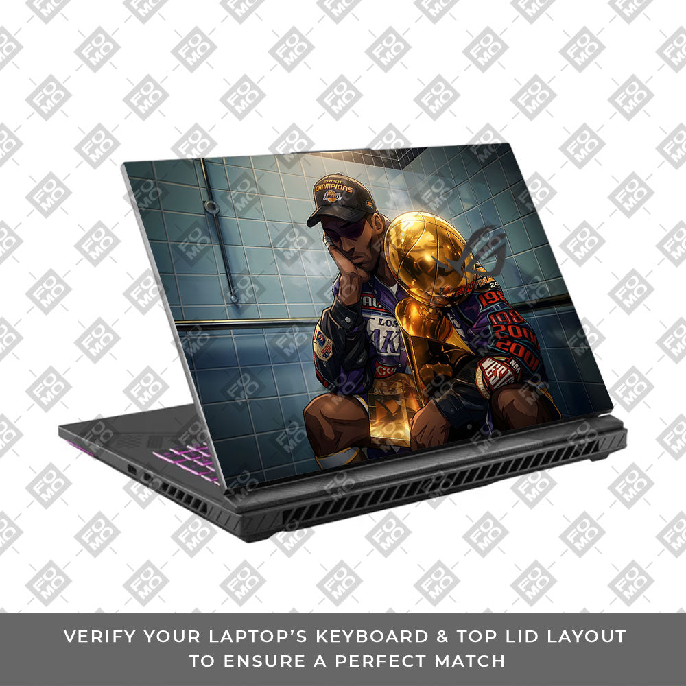 Kobe Trophy Asus ROG Strix G16 G614J 3D Laptop Skin