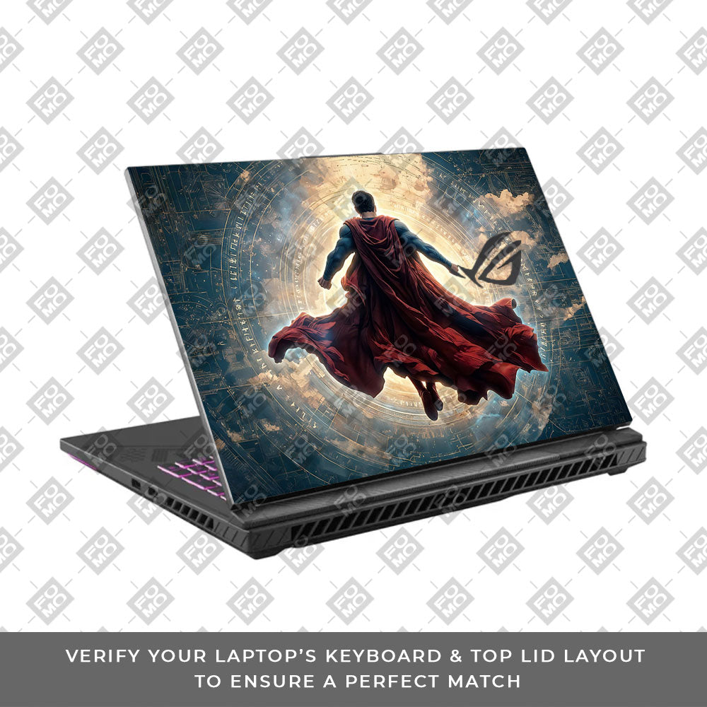 Superman Ascends Asus ROG Strix G16 G614J Laptop Skin