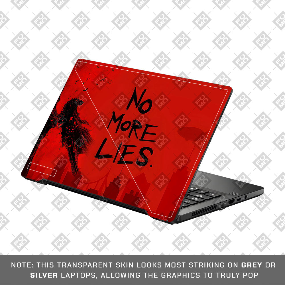 Batman No More Lies Asus ROG Zephyrus G14 GA401 3D Laptop Skin