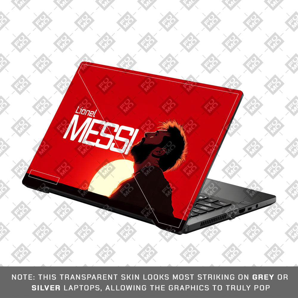 Messi Sunset Icon Asus ROG Zephyrus G14 GA401 3D Laptop Skin