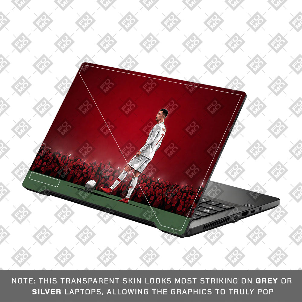 Ronaldo Cold Mode Asus ROG Zephyrus G14 GA401 3D Laptop Skin