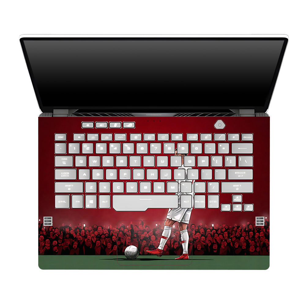 Ronaldo Cold Mode Asus ROG Zephyrus G14 GA401 3D Laptop Skin