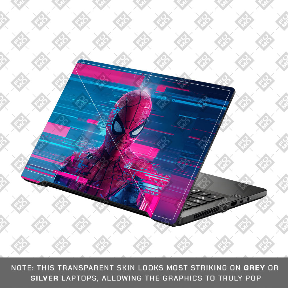 Glitch Spider Asus ROG Zephyrus G14 GA401 3D Laptop Skin