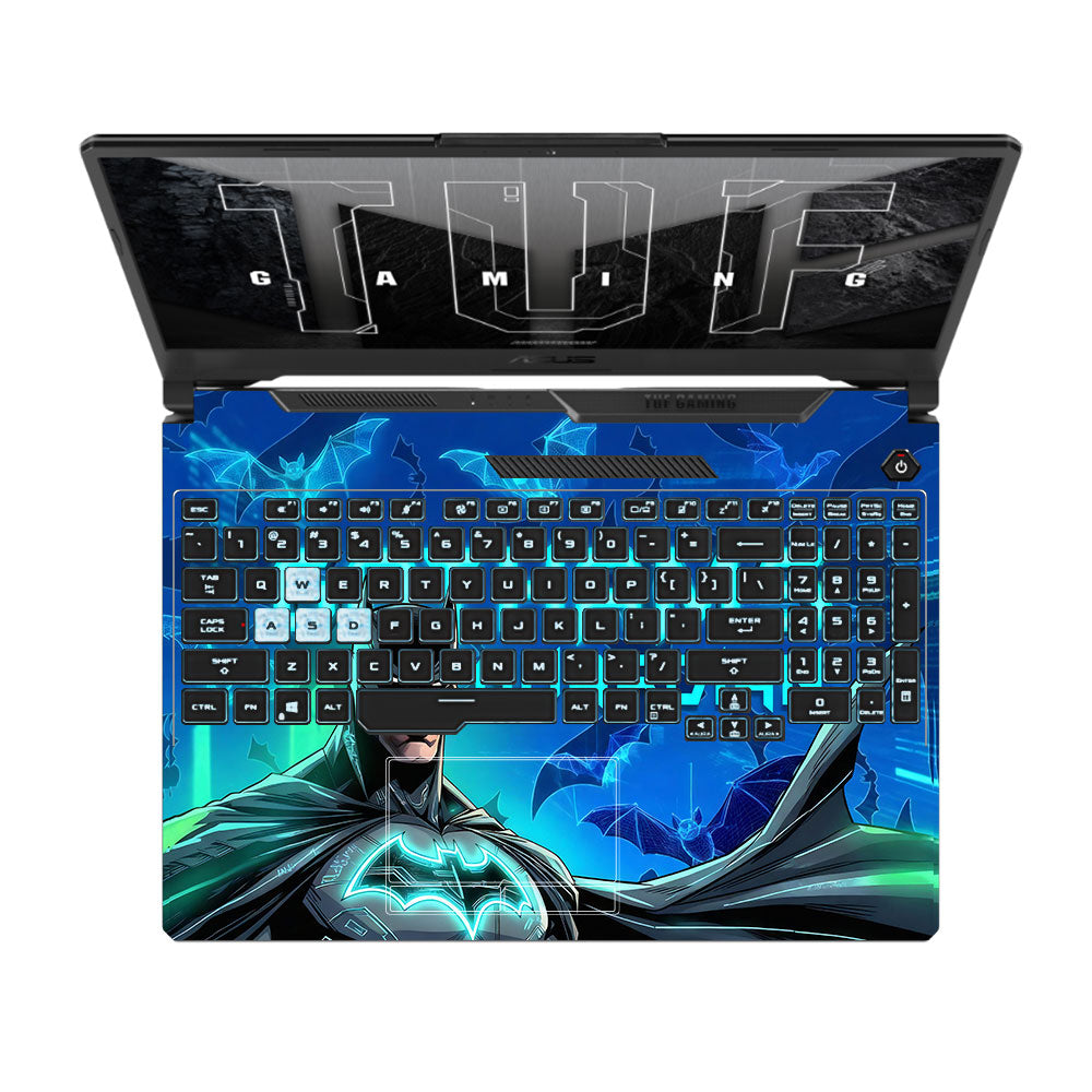 Gotham's Guardian Batman Asus TUF F15 FX506 and A15 FA506 3D Laptop Skin