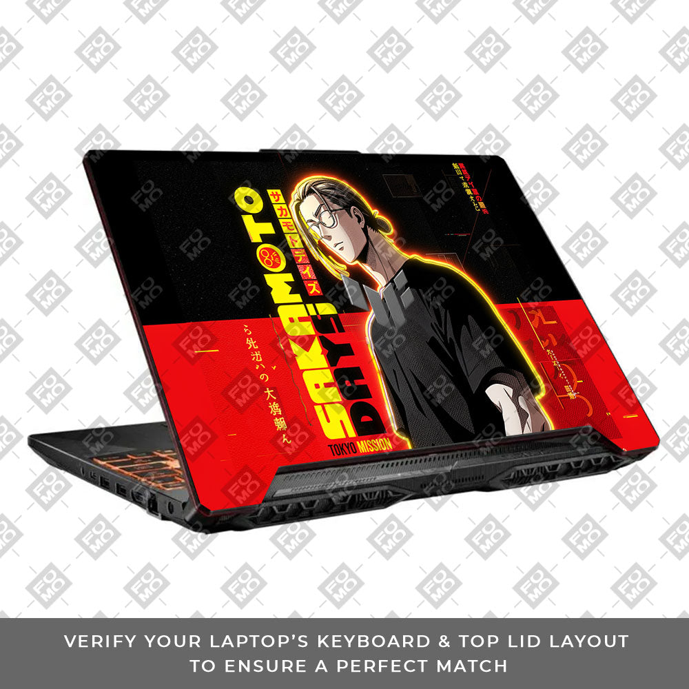 Taro Sakomoto Asus TUF F15 FX506 & A15 FA506 3D Laptop Skin
