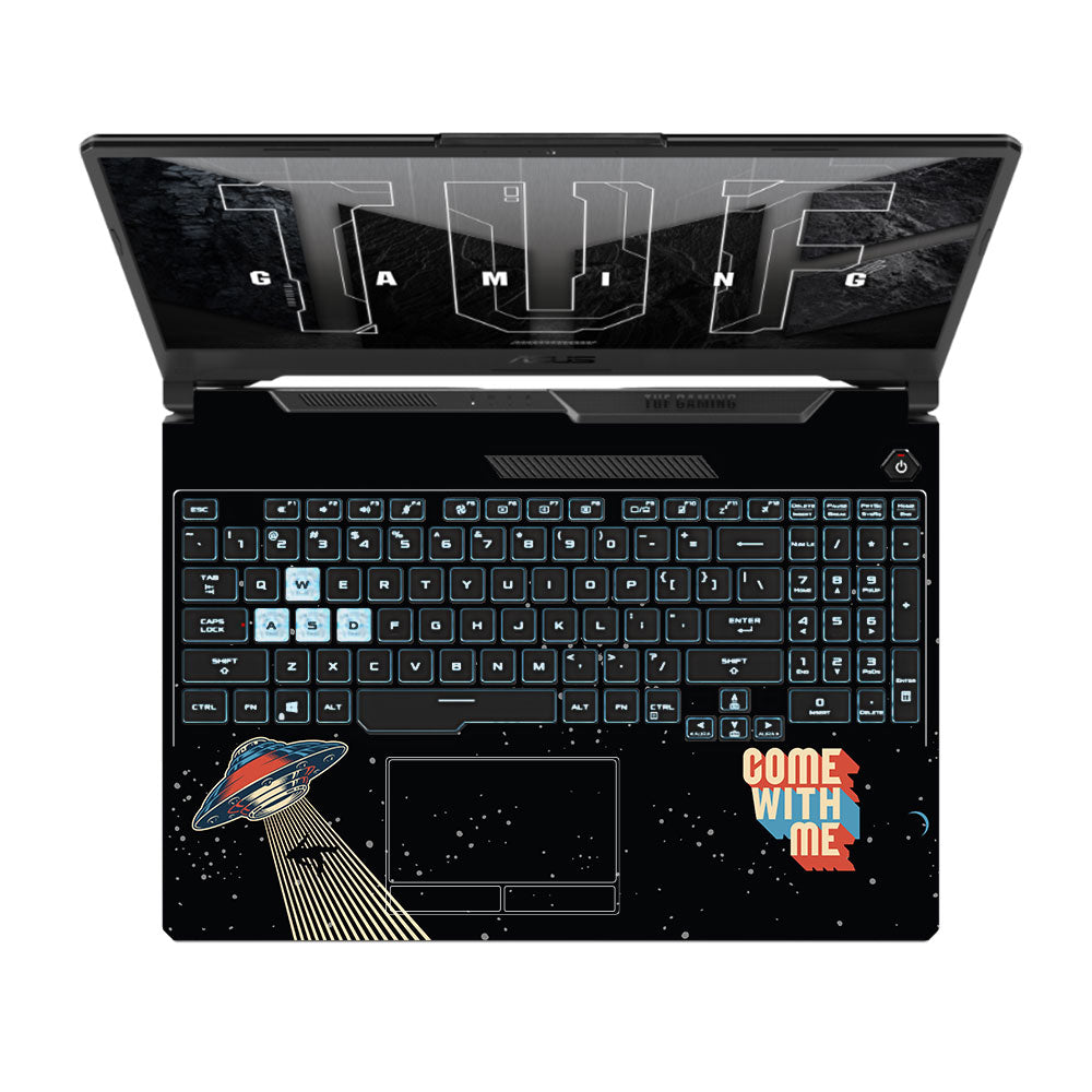 Come with Me Asus TUF F15 FX506 & A15 FA506 3D Laptop Skin