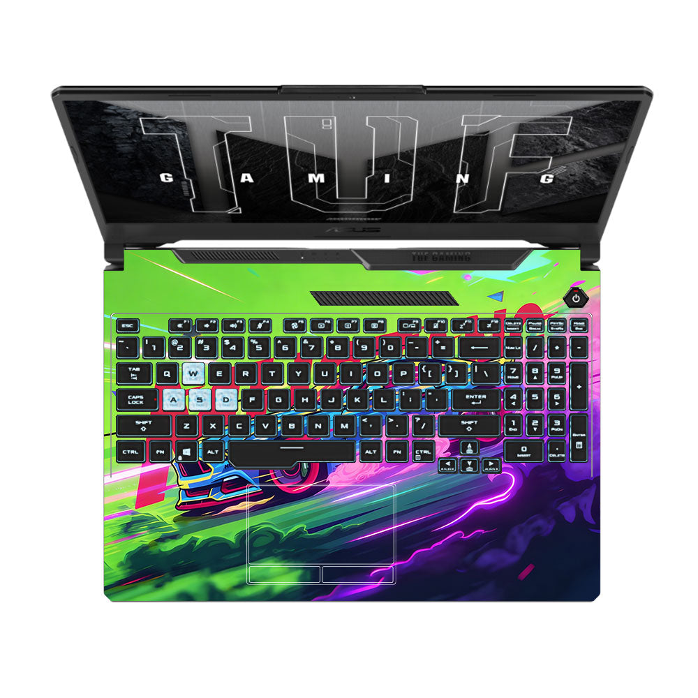 Ford Mustang Legacy Asus TUF F15 FX506 & A15 FA506 3D Laptop Skin