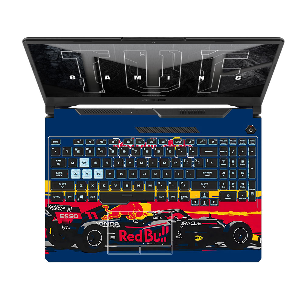 Red Bull Racing Formula One Team Asus TUF F15 FX506 & A15 FA506 3D Laptop Skin