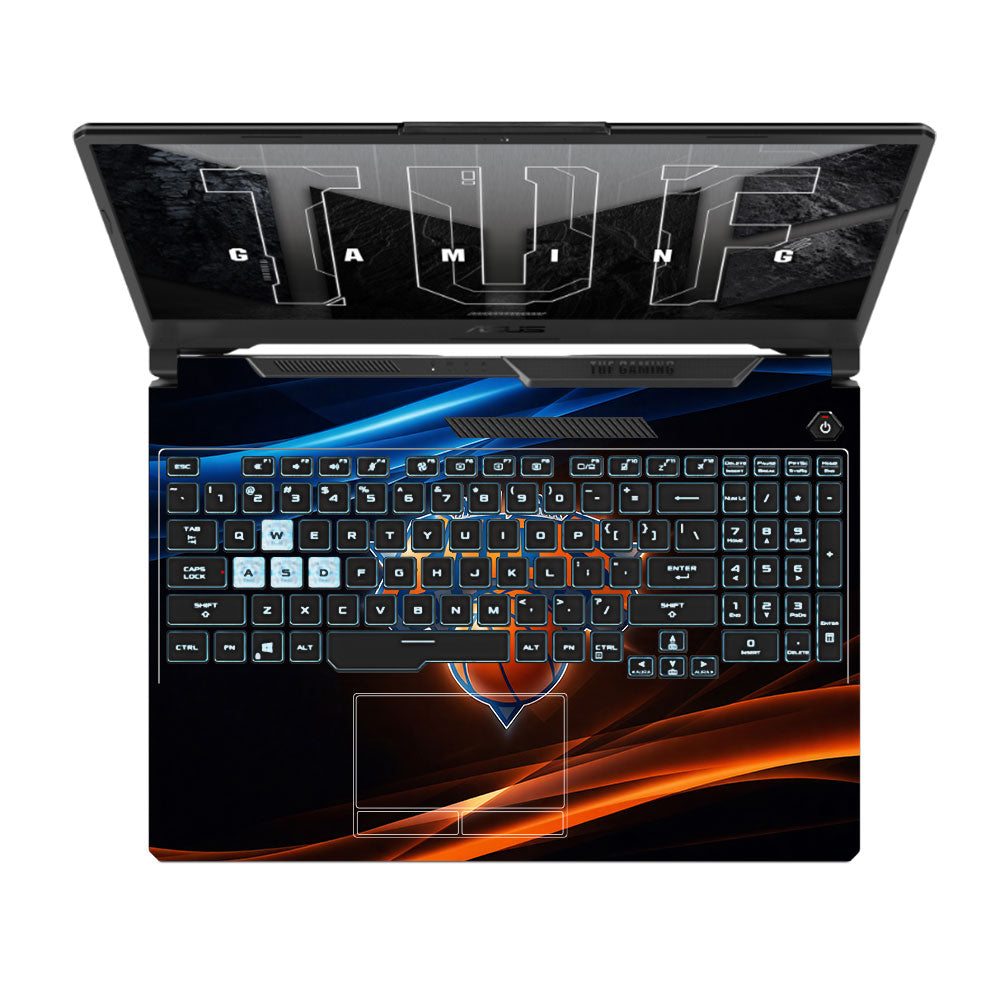 Knicks Glow Asus TUF F15 FX506 and A15 FA506 3D Laptop Skin