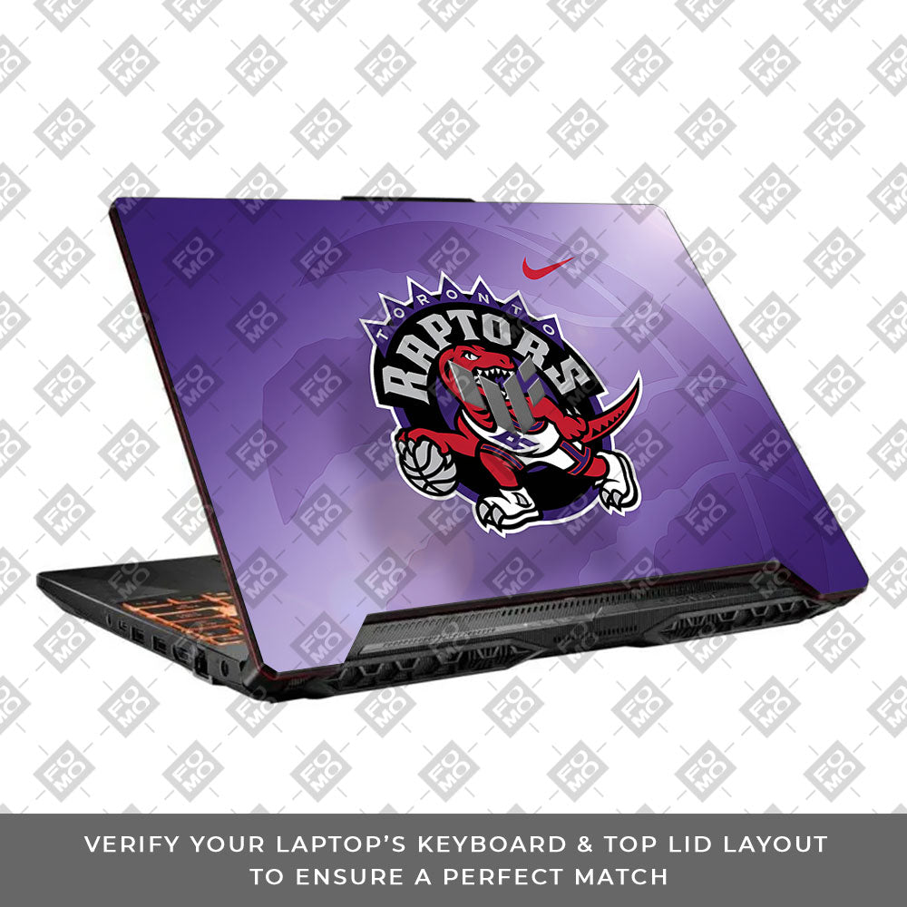 Raptors Pride Asus TUF F15 FX506 and A15 FA506 3D Laptop Skin