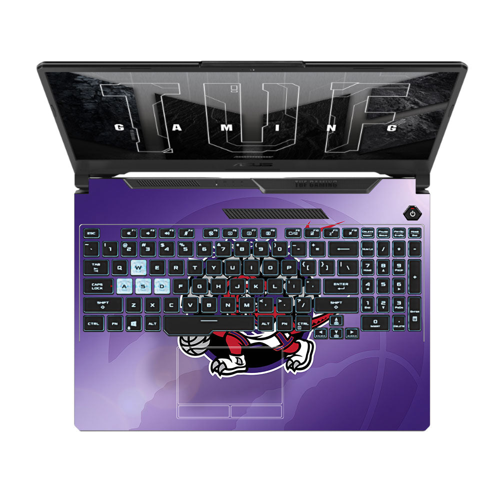 Raptors Pride Asus TUF F15 FX506 and A15 FA506 3D Laptop Skin