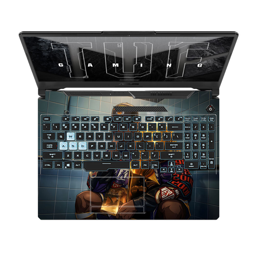 Kobe Trophy Asus TUF F15 FX506 and A15 FA506 3D Laptop Skin
