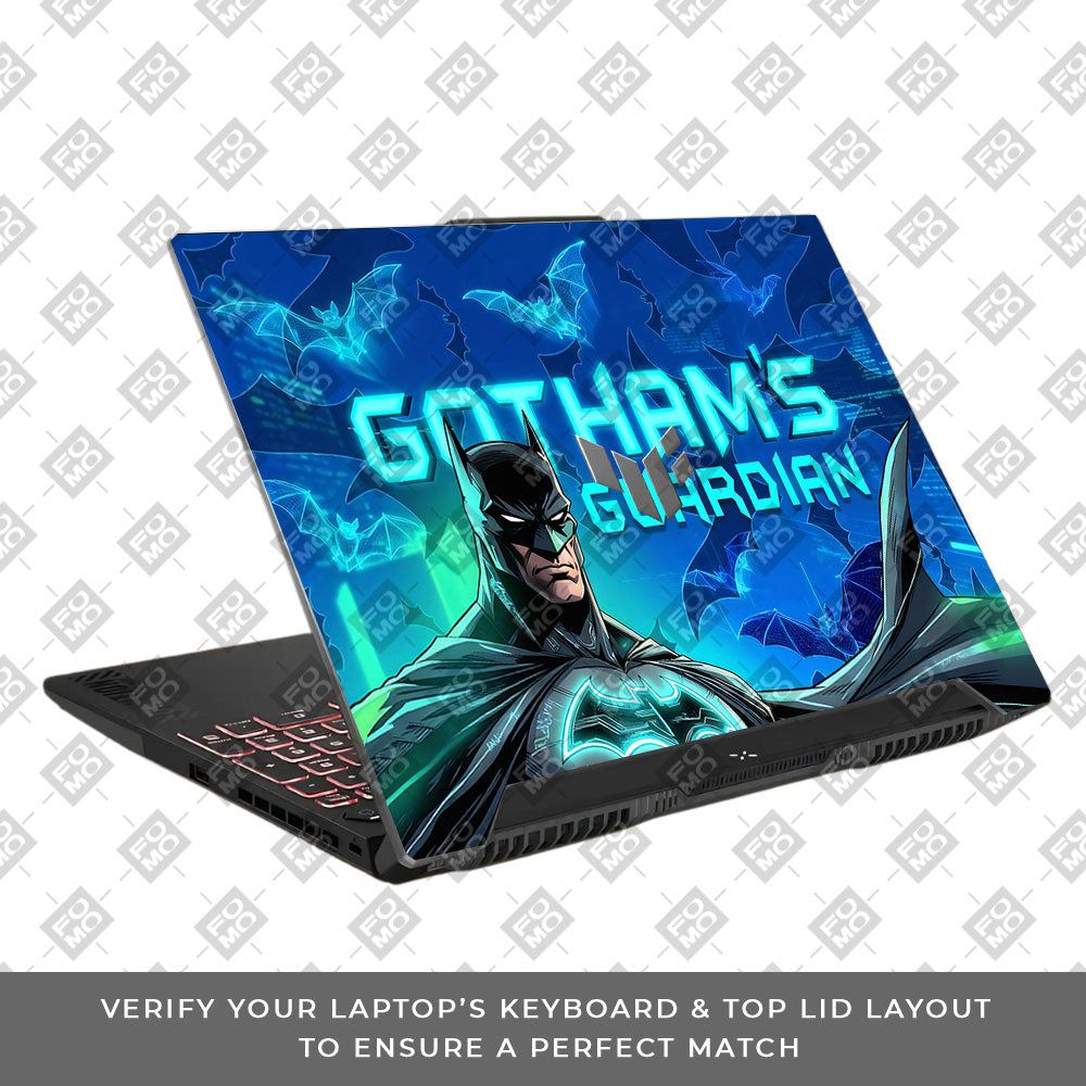 Gotham's Guardian Batman Asus TUF F15 FX507 & A15 FA507 3D Laptop Skin