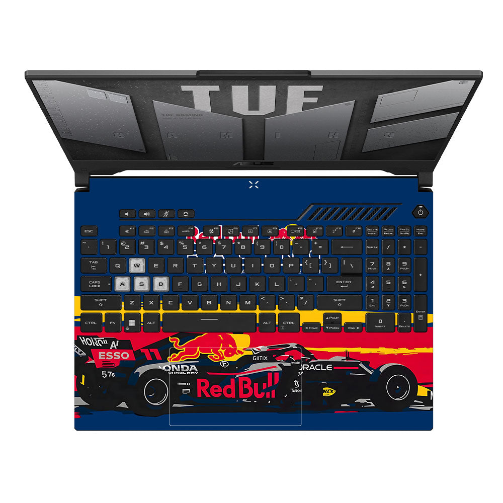 Red Bull Racing Formula One Team Asus TUF F15 FX507 & A15 FA507 3D Laptop Skin