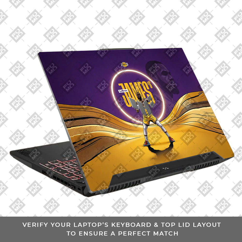 LeBron Legacy Asus TUF F15 FX507 & A15 FA507 3D Laptop Skin
