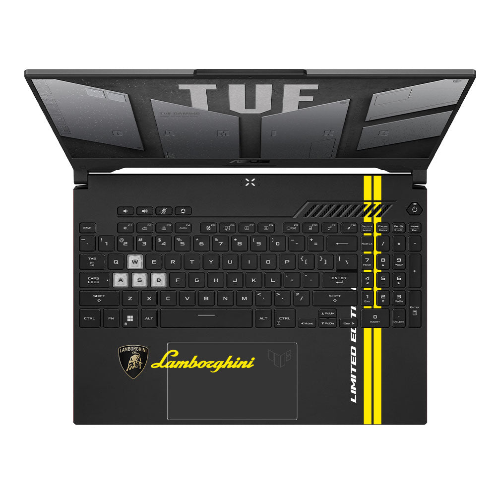Transparent Lamborghini Limited Edition Asus TUF F15 FX507 & A15 FA507 Laptop Skin