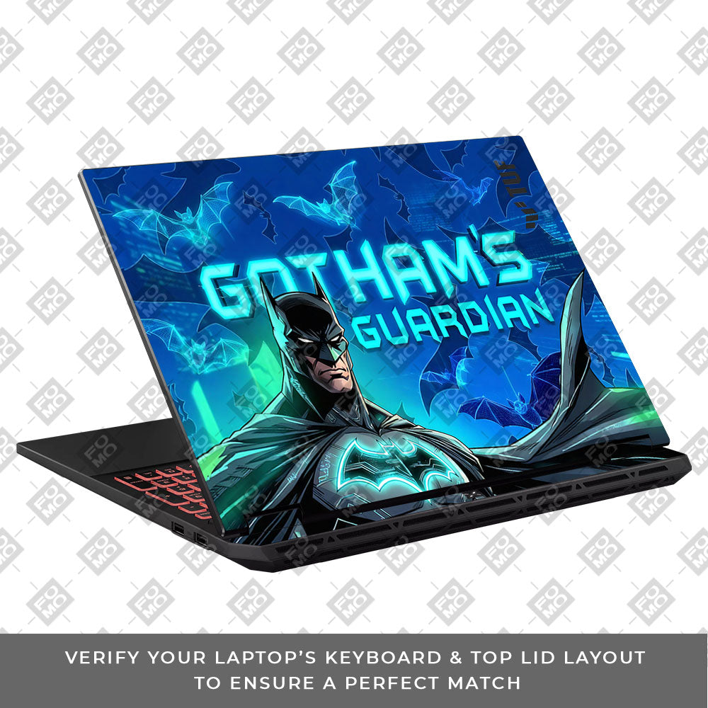 Gotham's Guardian Batman Asus TUF Gaming A16 2025 3D Laptop Skin