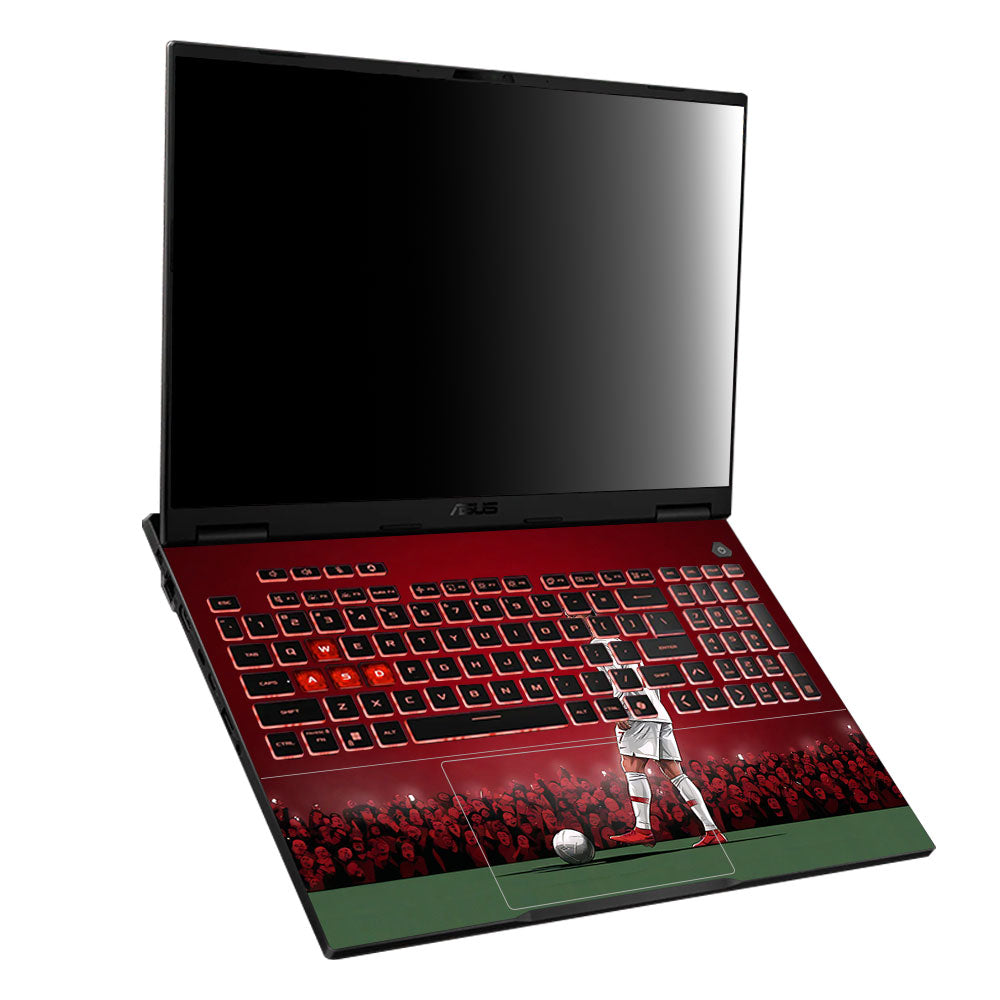 Ronaldo Cold Mode Asus TUF Gaming A16 2025 3D Laptop Skin