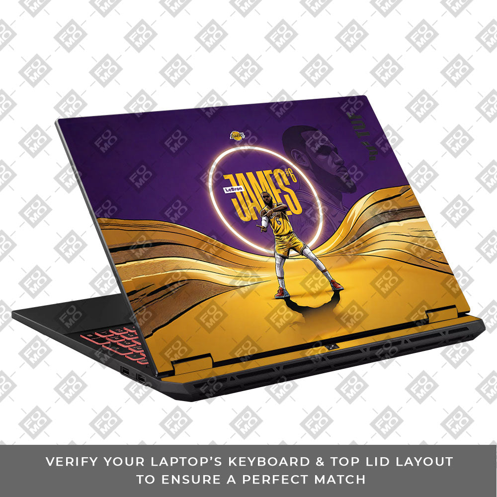 LeBron Legacy Asus TUF Gaming A16 2025 3D Laptop Skin
