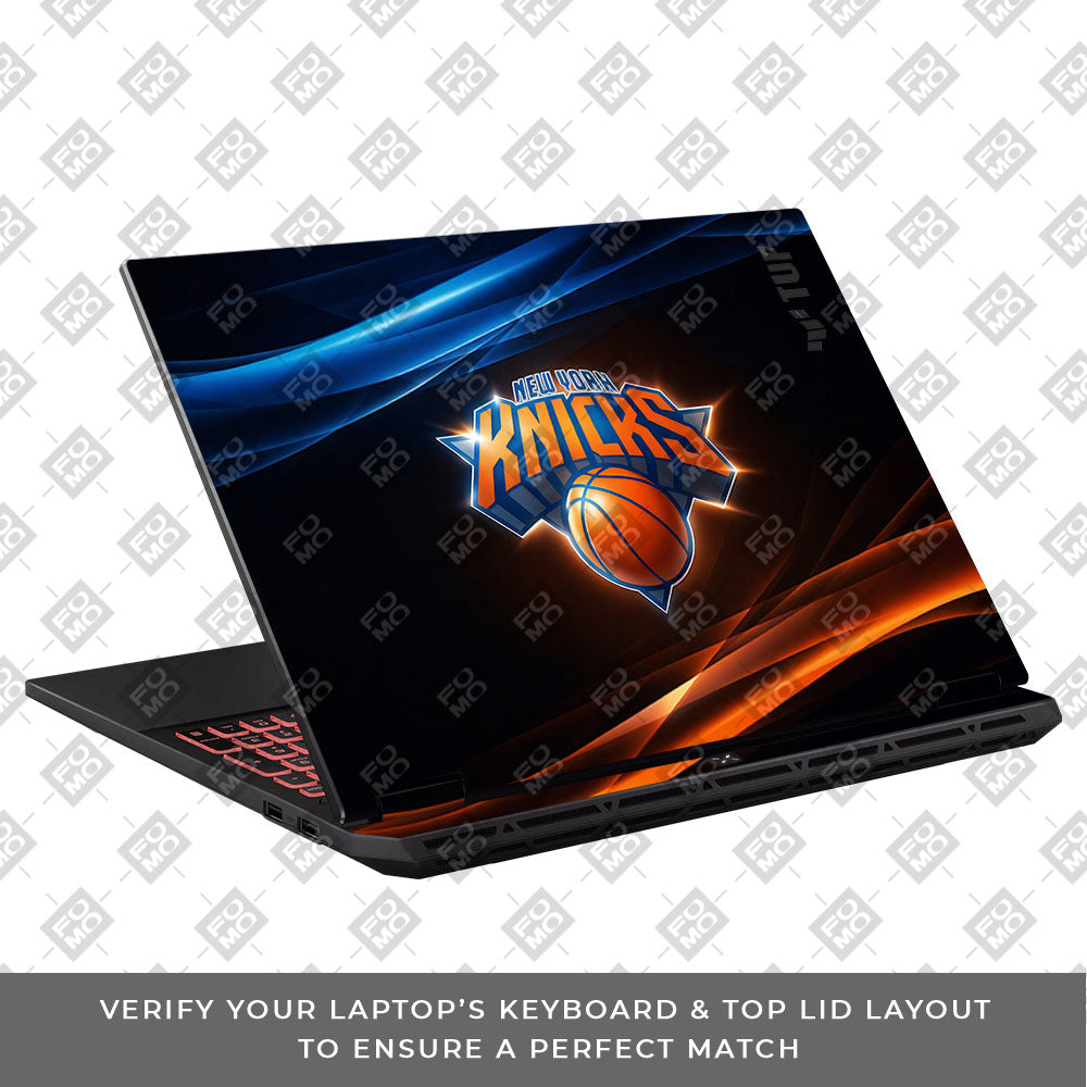Knicks Glow Asus TUF Gaming A16 2025 3D Laptop Skin