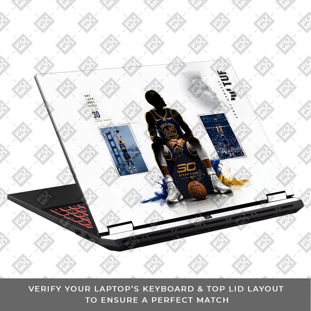 Curry 30 Asus TUF Gaming A16 2025 3D Laptop Skin