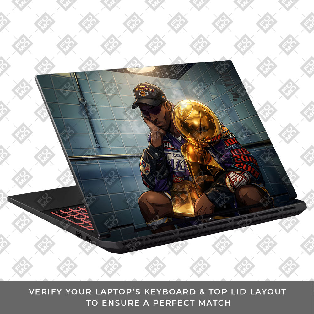 Kobe Trophy Asus TUF Gaming A16 2025 3D Laptop Skin