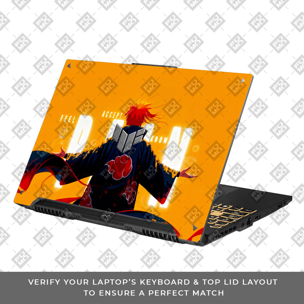Pain Six Paths Asus TUF Gaming F16 and TUF Gaming A16 3D Laptop Skin
