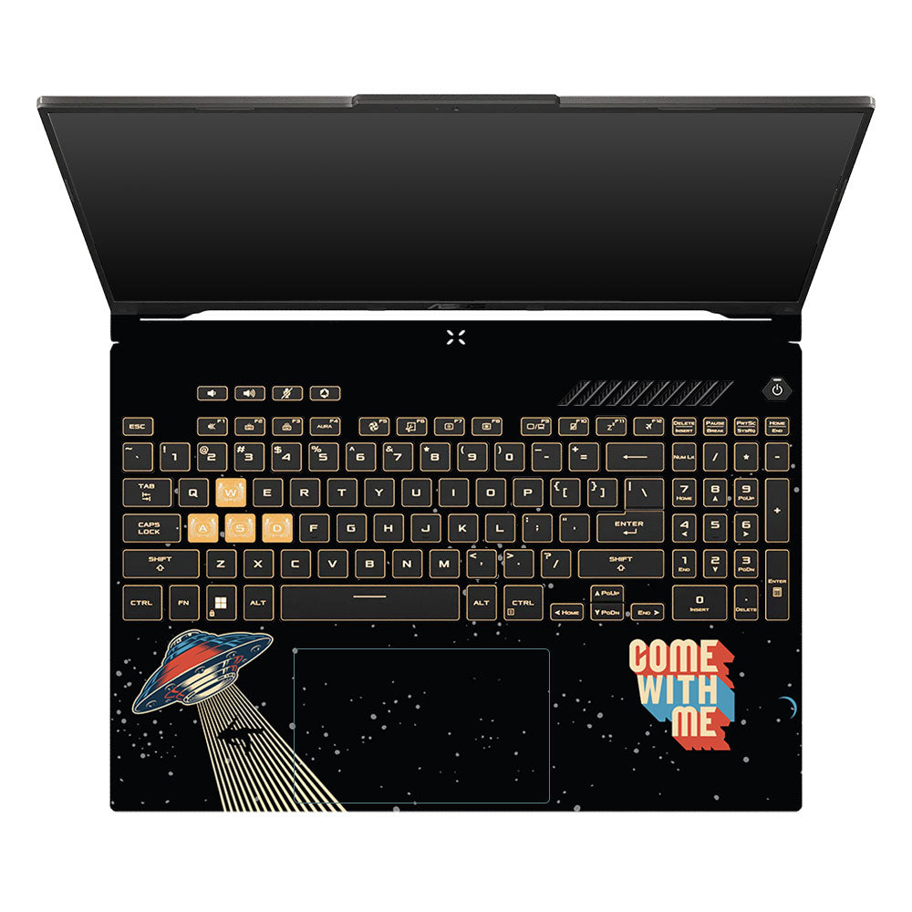 Come with Me Asus TUF Gaming F16 and TUF Gaming A16 3D Laptop Skin