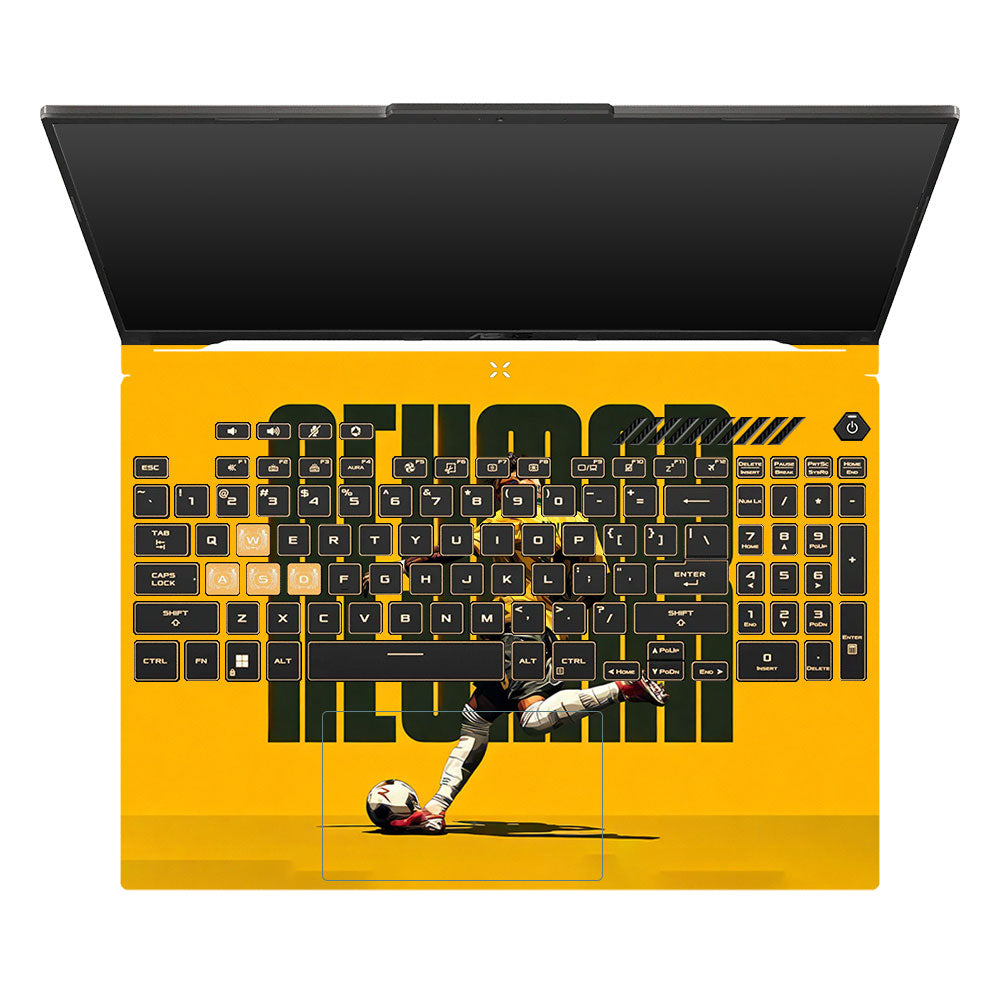 Neymar Brazil Drip Asus TUF Gaming F16 and TUF Gaming A16 3D Laptop Skin