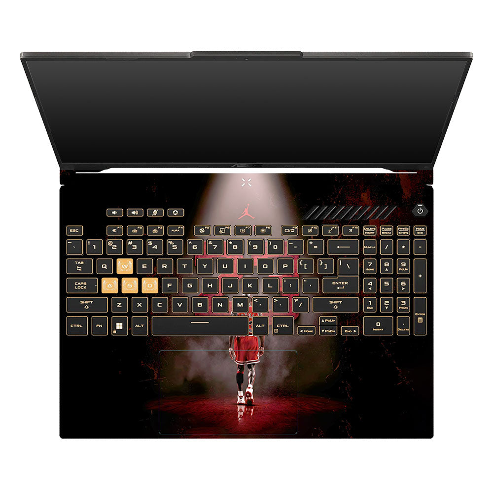 Jordan 23 Asus TUF Gaming F16 and TUF Gaming A16 3D Laptop Skin