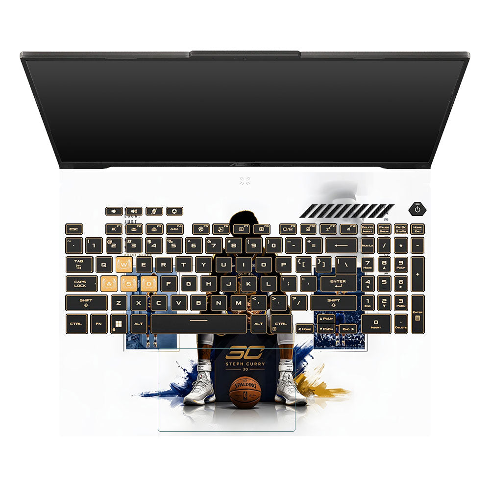 Curry 30 Asus TUF Gaming F16 and TUF Gaming A16 3D Laptop Skin