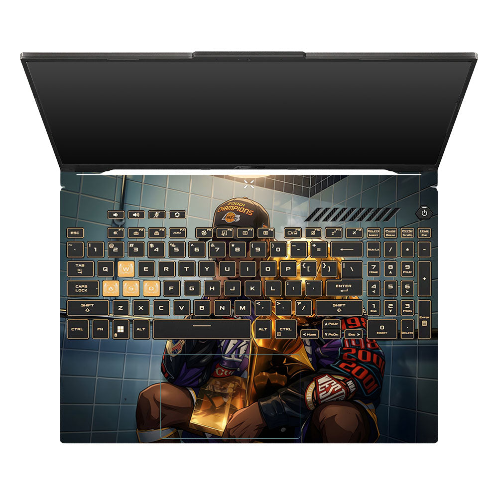 Kobe Trophy Asus TUF Gaming F16 and TUF Gaming A16 3D Laptop Skin