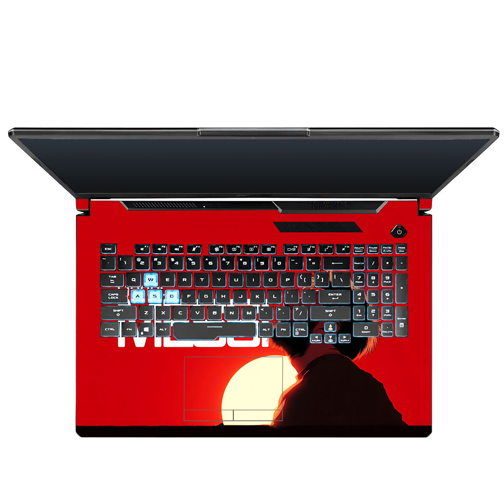 Messi Sunset Icon Asus TUF Gaming F17 FX706 3D Laptop Skin