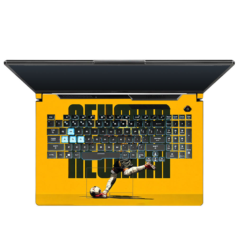 Neymar Brazil Drip Asus TUF Gaming F17 FX706 3D Laptop Skin
