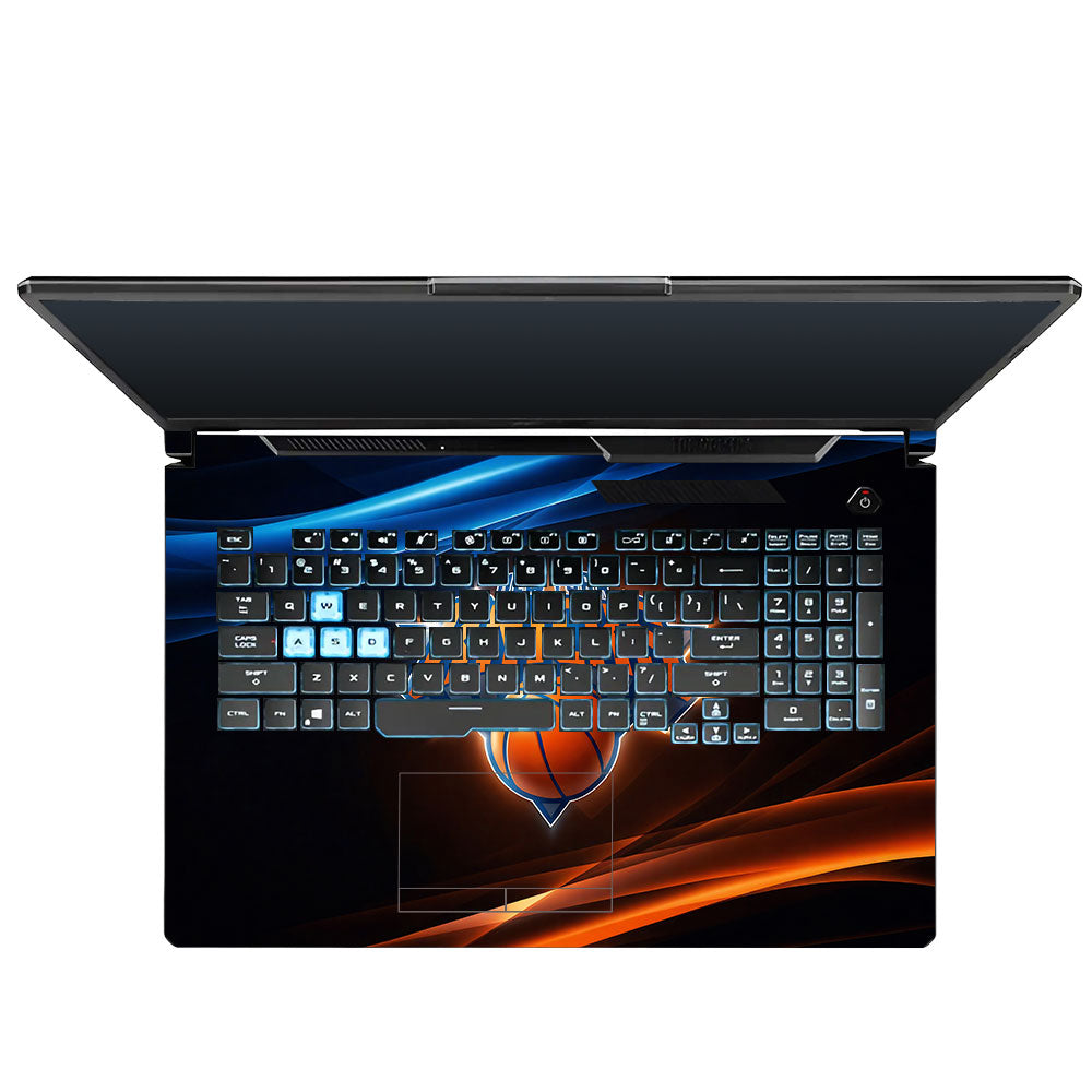 Knicks Glow Asus TUF Gaming F17 FX706 3D Laptop Skin