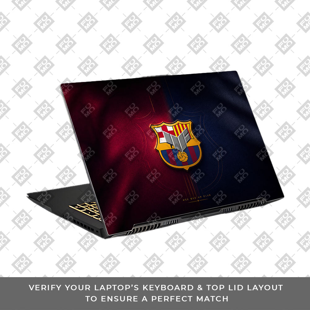 Catalan Pride Barcelona Legacy Asus TUF Gaming F17 FX707Z 3D Laptop Skin