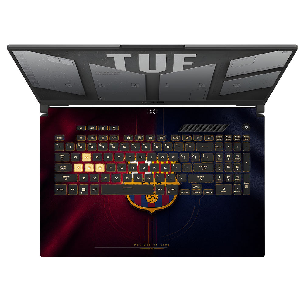 Catalan Pride Barcelona Legacy Asus TUF Gaming F17 FX707Z 3D Laptop Skin