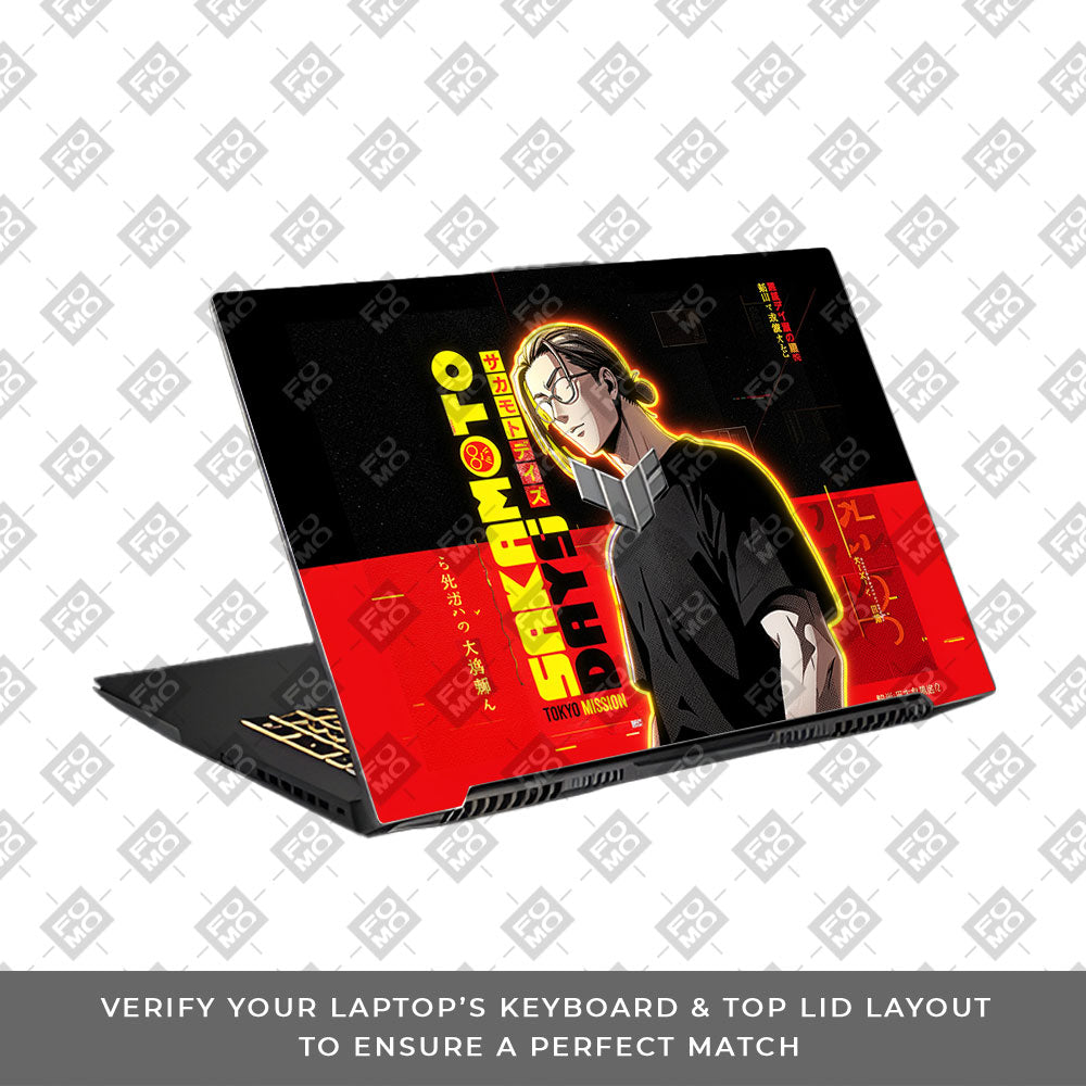 Taro Sakomoto Asus TUF Gaming F17 FX707Z 3D Laptop Skin
